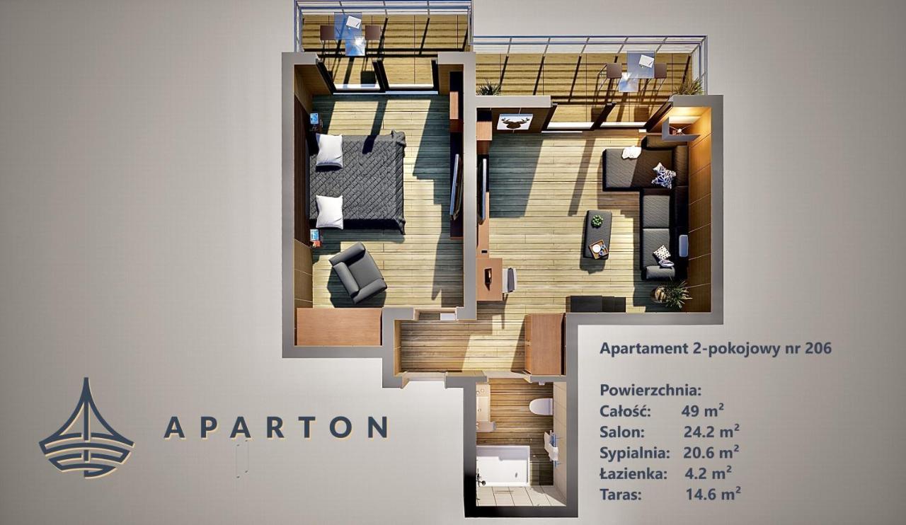 Aparton Ustka Exterior foto